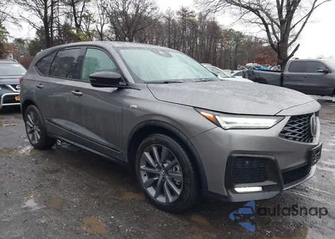 2025 Acura Mdx A-Spec from USA, damaged, VIN 5J8YE1H00SL032853